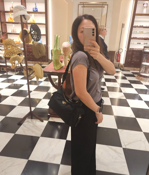 代購💕Prada Explore 大號 Re-Nylon 及皮革手袋
